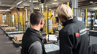 Hörmann Intralogistics hat ein Autostore-Kleinteillager an die Anforderungen für den Neubau des Logistikzentrums bei IDM Energiesysteme angepasst. (Bild: Hörmann Intralogistics)