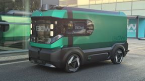 Ein Exemplar der Box on Wheels war während der IAA Transportation autonom auf dem Messegelände in Hannover unterwegs. (Bild: Wehner - VCG)