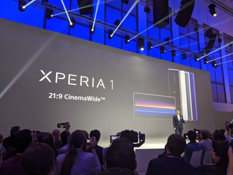 Sony Deutschland präsentiert auf der Pressekonferenz ein neues Smartphone: das Xperia 1 (IT-BUSINESS)
