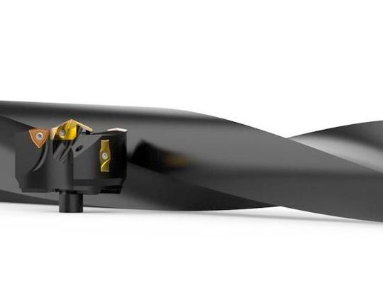 Standard statt Sondersystem! Die neuen 10×D-APX-Bohrer von Allied Machine, die Wohlhaupter jetzt im Werkzeugsortiment hat, decken Bohrungsdurchmesser zwischen 76 und 101,6 Millimeter ab.(Bild:  Wohlhaupter)