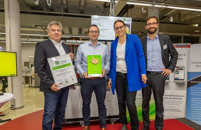 Preisträger in der Kategorie „Automotive“: Continental Automotive GmbH, Werk Regensburg. (ASM Assembly Systems)