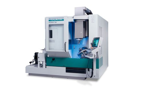Fehlmann PICOMAX 550 / 550 PRO - Fraiseuse de conception compacte pour l'usinage 5 axes moderne et polyvalent.(Source :  Fehlmann AG)