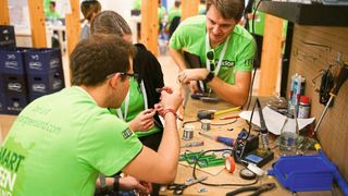 Ein Ziel des Makeathons ist es, junge Studierende in direkten Kontakt mit Unternehmen zu bringen. (ITQ GmbH)