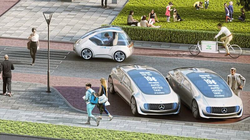Diese schön gemalte Mobilitätswelt ist für Daimler und Bosch wieder in weitere Ferne gerückt. 