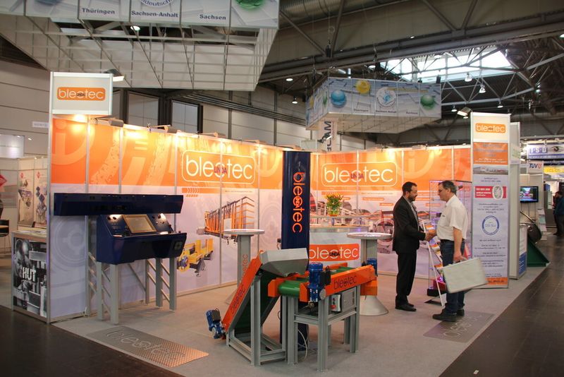 Impressionen von der Intec 2015 in Leipzig. (Sonnenberg)