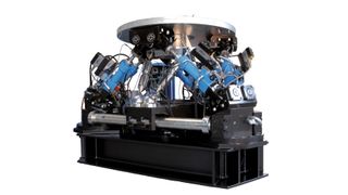 Prüfanlagen mit Hexamove: Das Hexamove-System hat sich als ideales Antriebskonzept für Prüfstände erwiesen. Je nach Aufgabe lassen sich die Antriebe in den verschiedensten Geometrien anordnen und in unterschiedlichen Grössen bauen. Die Prüfstände zeichnen sich durch hohe Präzision, hohe Dynamik und enorm viel Flexibilität aus. (Bilder: Oelhydraulik Hagenbuch)