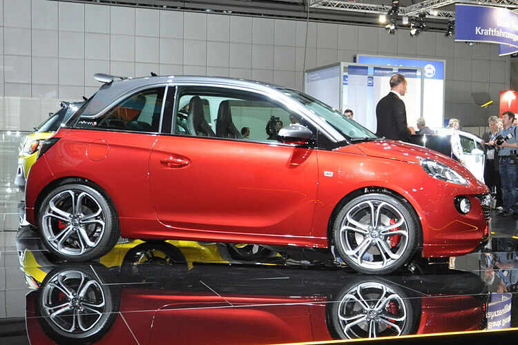 Ebenfalls neu bei Opel war die Studie Adam S, die exklusiv am Fachbesucher- und Pressetag am 30. Mai zu sehen war.  (Foto: Grimm)