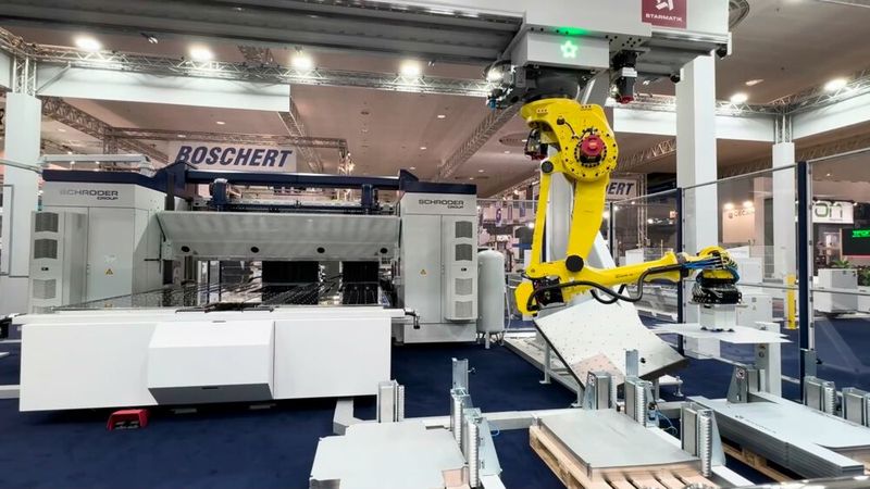 Die Doppelblecherkennung stellt sicher, dass wirklich nur ein Blech geladen wird. (Bild: Schröder)