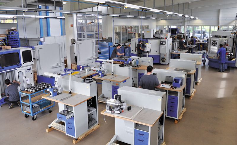 Montagehalle bei Crevoisier. (Bild: Crevoisier)