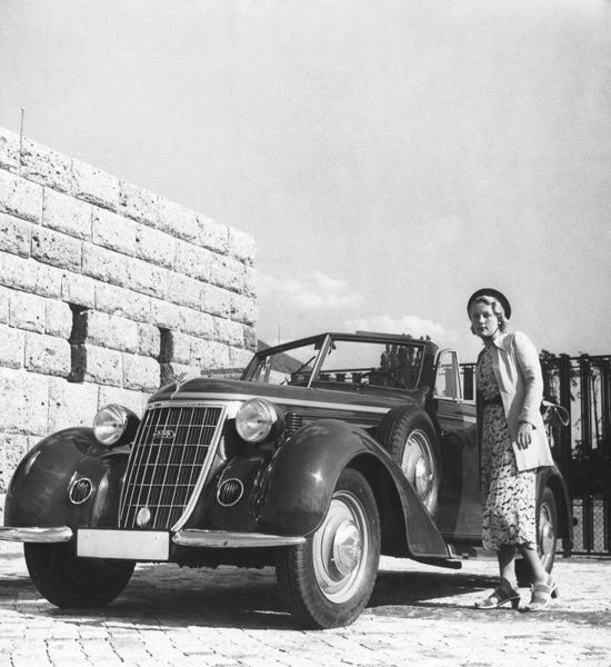 Die Marke Wanderer seht für einen der vier Auto-Union-/Audi-Ringe. Hier ein W52 Cabriolet mit 2,6-Liter-Reihen-Sechszylindermotor das von 1937 bis 1941 gebaut wurde.  (Foto: Audi)