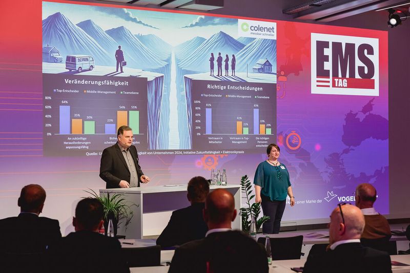 Der EMS-Tag 2024 in Würzburg bringt die Branche an einen Tisch, an dem Ideen und Lösungsansätze für Multikrisen diskutiert werden. (Bild: Stefan Bausewein)