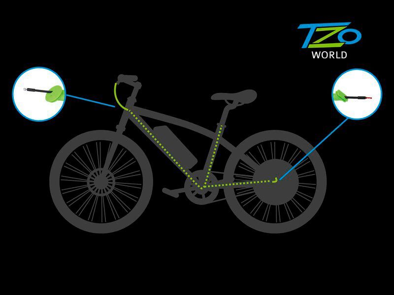 Ein Tunnelsystem im Rahmen für Kabel, Bowden und hydraulische Leitungen für Fahrräder und E-Bikes stellt CRW-Sports vor. Einfaches ein bzw. ausbauen (Service,Unfall, Funktionsprüfung) durch Ziehen der Leitungen, ohne andere Bauteile wie zum Bespiel den Motor am Fahrrad entfernen zu müssen. (Bild: CRW-Sports)