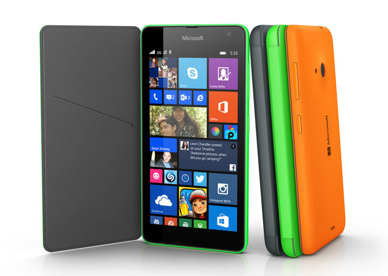 Das Lumia 535 soll in den nächsten Wochen auf den Markt kommen. (Bild: Microsoft)
