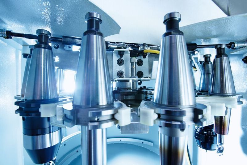 Das Enhanced-Sensing-Merkmal der Smart Sensor Solutions stellt bei Bedarf eine besondere Detektionsleistung zur Verfügung. So bieten die Kühlmittel- und Schneidöl-beständigen, induktiven Näherungsschalter IMB, wie sie in CNC-Bearbeitungszentren, Werkzeugwechslern und im Werkstückhandling eingesetzt werden, erhöhte Schaltabstände für eine optimale Maschinenintegration. (Sick)