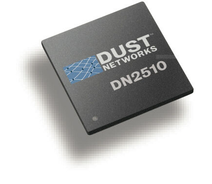 WirelessHART-kompatibel: Der Mote-on-Chip (MoC) DN2510 von Dust Networks kombiniert eine Networking-Plattform mit einer Low-Power-Funkeinheit in einem 12 mm x 12 mm großen SiP und ist Grundlage des SmartMesh-IA-510-Systems (Archiv: Vogel Business Media)