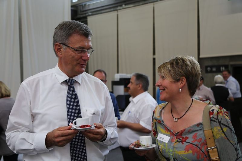 Impressionen aus dem Ostschweizer Technologiesymposium in St. Gallen 26. August 2016 (VBM / Sergio Caré)