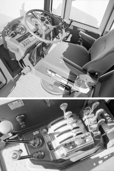 Komfortabel, ergonomisch und vielseitig: So beschrieb der Hersteller die Fahrerkabine seines MB-trac – sicher nicht zu unrecht.  (Bild: Daimler AG)