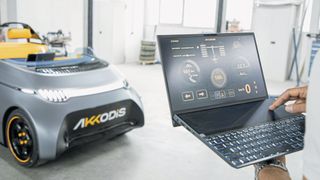 Für das eigenentwickelte Urban Lifestyle Vehicle bekam Akkodis auf der IAA Mobility sehr viel Aufmerksamkeit. (Bild: Akkodis)