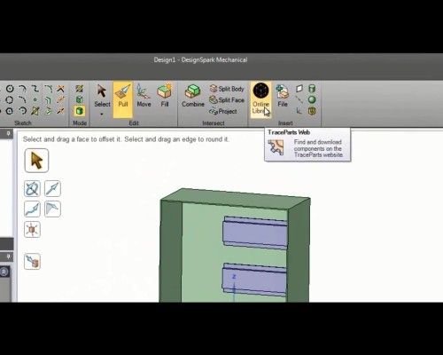 Designspark Mechanical Version 2.0: Die kostenfreie 3D-Modellierungs-Software in Aktion (Bild: RS Components)
