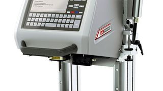 Aufstellen, an den Strom anschließen und losmarkieren: Der Nadelmarkierer Flymarker mini 120/100 Station ist einfach bedienbar. (Markator)