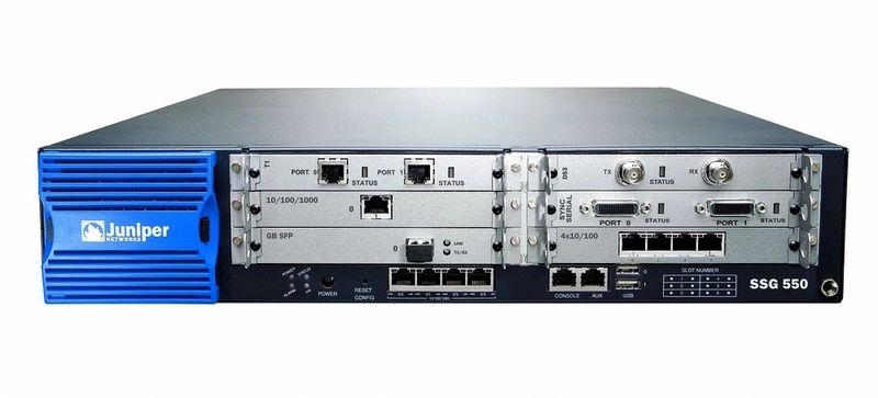 Mit vielen Features stellt sich Junipers SSG 550 sehr komplex dar. (Archiv: Vogel Business Media)