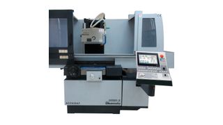 Being exhibited for the first time at EMO is the new Okamoto ACC-63SA1 surface grinder now available in 6 table sizes, 500 x 200mm up to 1000 x 500. (Okamoto)