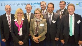 Der Bundesverband der Deutschen Luftverkehrswirtschaft (BDL) und der Bundesverband der Deutschen Industrie (BDI) luden zum 1. Branchengespräch Luftfracht ein. (Bild: BDL)