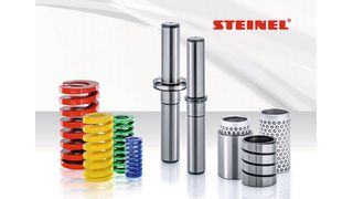 Steinel zeigt zum Beispiel die neueste Version des S-Former E, der intelligenten Gewindeformeinheit, mit der Gewinde vollautomatisiert geformt werden können. (Bild: Steinel)