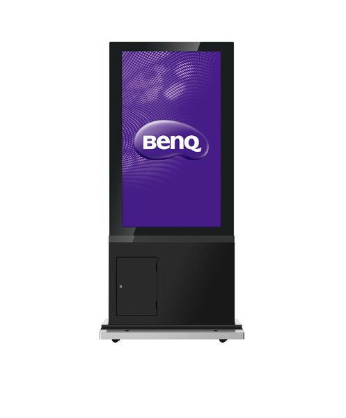 Die Abmessungen des Dual-Sided-Display betragen 2.030,7 x 862,2 x 62,4 Millimeter. (Bild: Benq)
