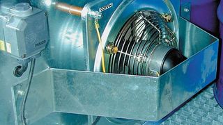 Bild 1: Einfache Lüftungsanlagen realisieren einen 0,4-fachen Luftwechsel. (Bild: Lacont Umwelttechnik)