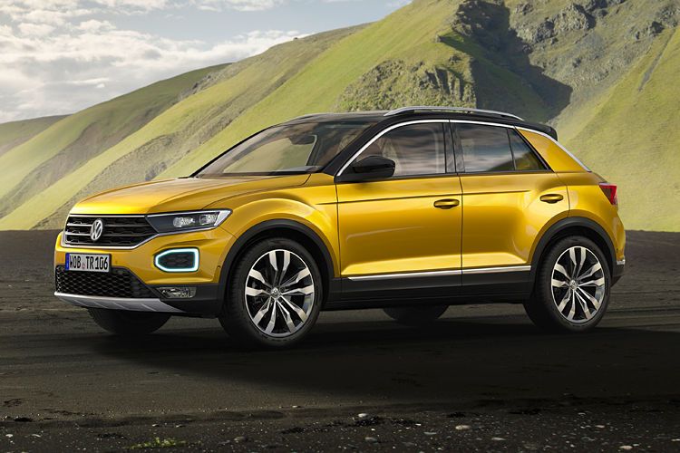 Mit dem T-Roc bringt VW im November ein neues SUV-Modell unterhalb vom Tiguan in den Markt. (VW)