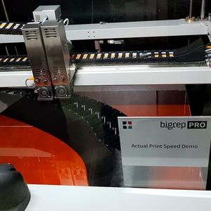 BigRep zeigte erstmals die 3D-Drucker PRO und EDGE mit MXT-Technologie. Damit können Ingenieure und Designer nun funktionale Prototypen, Produktions- und 
Betriebsmittel, Endanwendungen sowie Produkte in Kleinserie aus Kunststoffen herstellen.