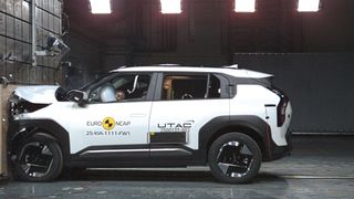 Mit dem optionalen Sicherheitspaket schafft der neue Kia EV3 beim Euro-NCAP fünf Sterne. Wer auf das Paket verzichtet, fährt einen Vier-Sterne-Pkw. (Bild: Euro-NCAP)