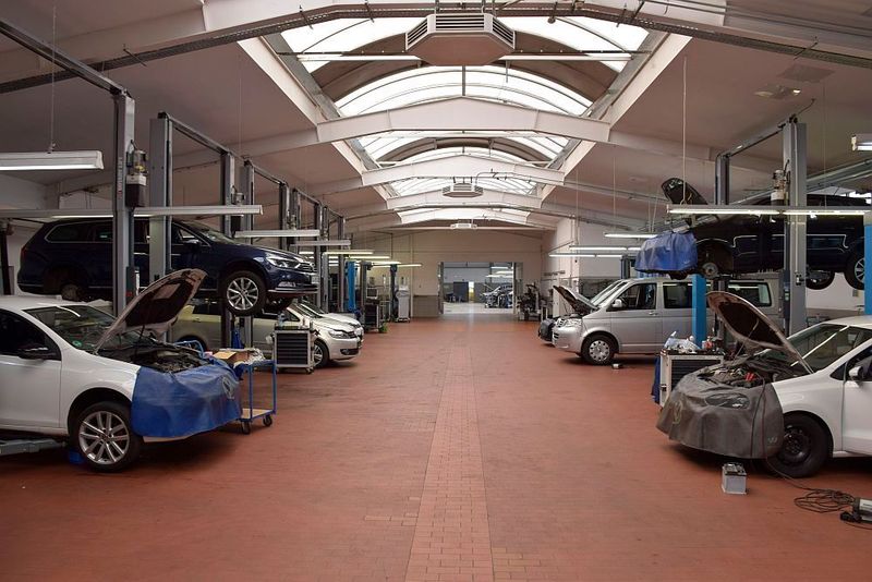 Die Werkstatt befindet sich in einem älteren Teil des Betriebs.  (Bild: Jan Rosenow)