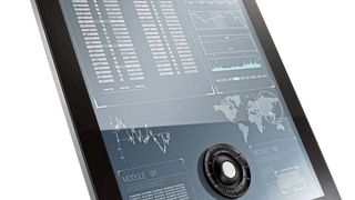 Kombination von Flexscape Wheel und Flexscape One: Die haptischen Bedienelemente ermöglichen eine sichere taktil geführte Bedienung von Touch-Funktionen. (Rafi)