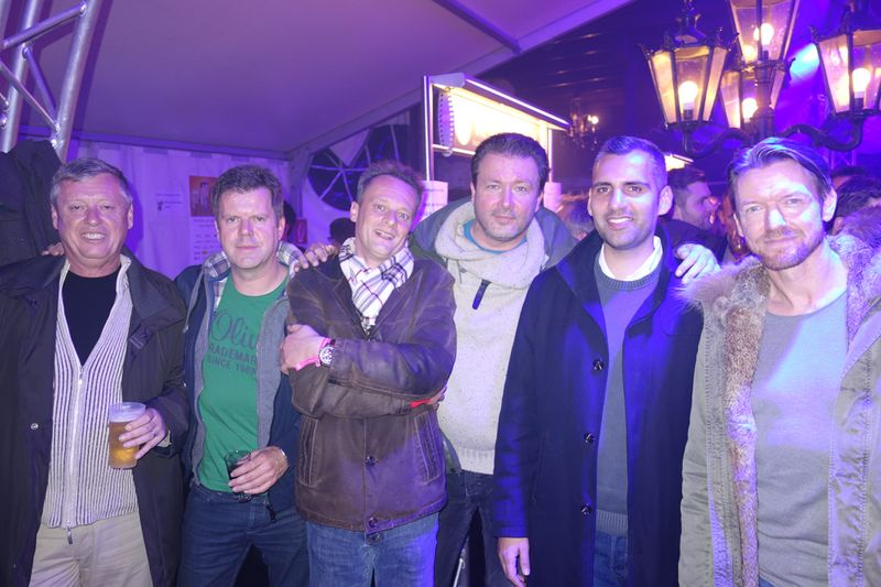 (v. l.) Christian Sartori, AVM, Torsten Struß, Synaxon, Bernd Rademacher und Oliver Fernholz, ALSO, Florian Candas und Frank Krüger, AVM ()