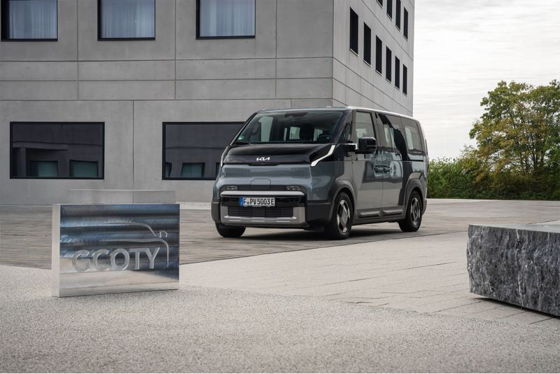 Kia PV5: Winner in the “Compact” segment. (Source: GCOTY)
