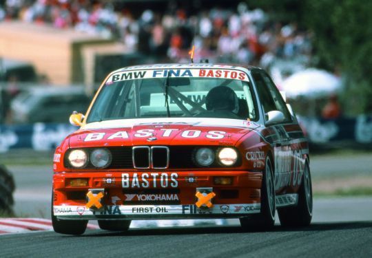 Der M3 in der Gruppe A-Version beim 24h-Rennen in Spa-Francorchamps 1992. (Foto: BMW)