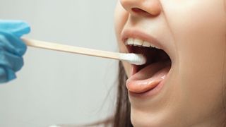 Eine einfache Speichelprobe könnte künftig wertvolle Hinweise auf die Zusammensetzung des Magen- und Dünndarm-Mikrobioms liefern (Symbolbild). (Bild: © Галина Сандалова - stock.adobe.com)