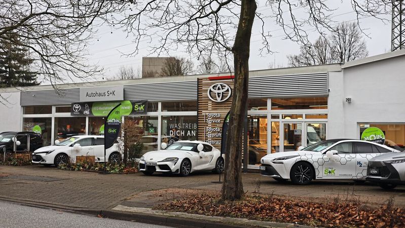 S+K betreibt in Hamburg-Wandsbek einen Toyota-Touch-Betrieb.(Bild:  S+K)