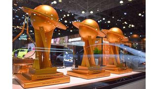 The trophies for the 2023 World Car Awards were 3D printed. (Source: Replique)