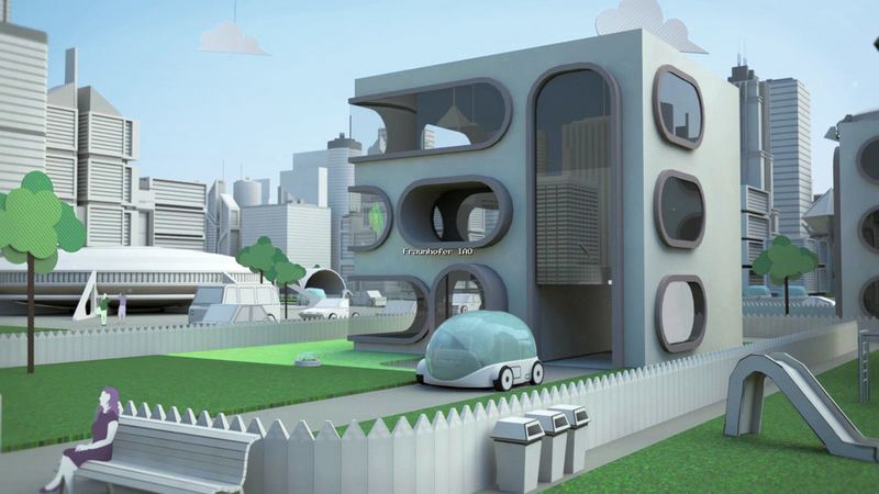 Auf dem Fraunhofer-Campus IZS in Stuttgart ist die Mobilität der Zukunft bereits Realität. Bis zu 30 Elektroautos können im Parkhaus des Fraunhofer IAO Energie zapfen. (Bild: Fraunhofer)