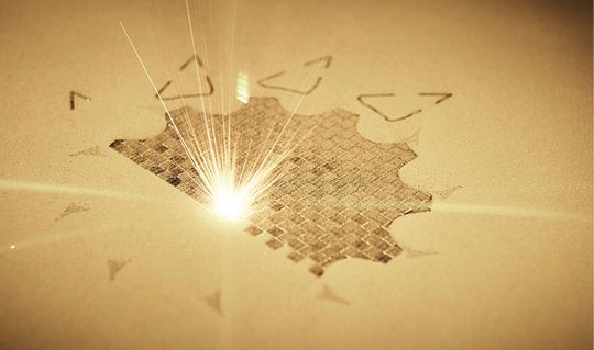 (Beim L-PBF Verfahren baut sich das Werkstück Schicht für Schicht auf Bild: Toolcraft AG)