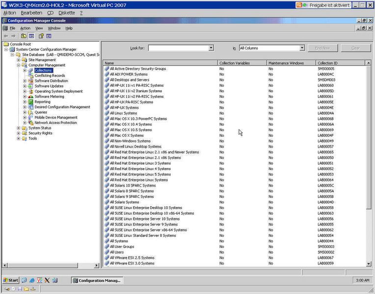 Abbildung 1: Quest integriert jedes gängige Betriebssystem in den Configuration Manager. (Archiv: Vogel Business Media)