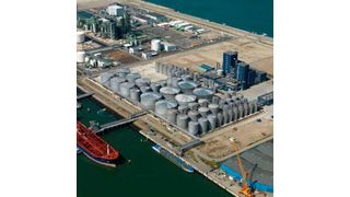 Bunge’s Rotterdam refinery plant is located next to Neste’s existing biorefinery and it consists of a pre-treatment facility, tank farm, jetties and has a pipeline connection to Neste’s site. (Neste )