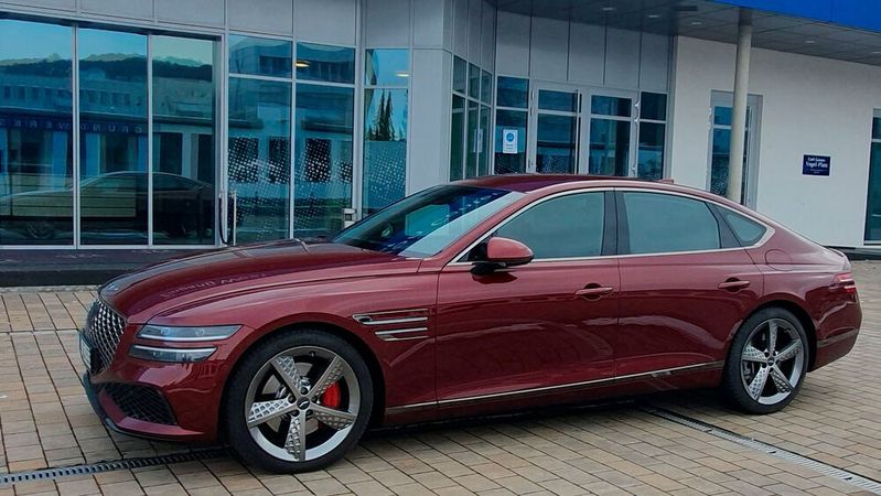 Mit dem G80 hat Genesis eine außergewöhnliche Luxuslimousine im Portfolio.(Bild:  Mauritz – »kfz-betrieb«)