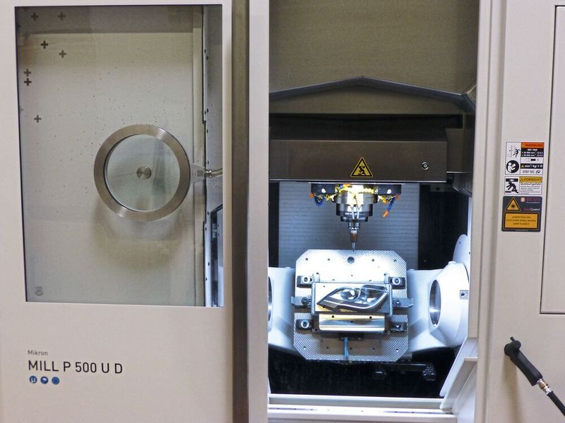 In puncto Präzision, Oberflächengüte und Autonomie erreicht die Mill P 500 U dank ihres leistungsstarken und dynamischen Materialabtrags und ihrer hohen Steifigkeit ein völlig neues Level. (GF Machining Solutions)