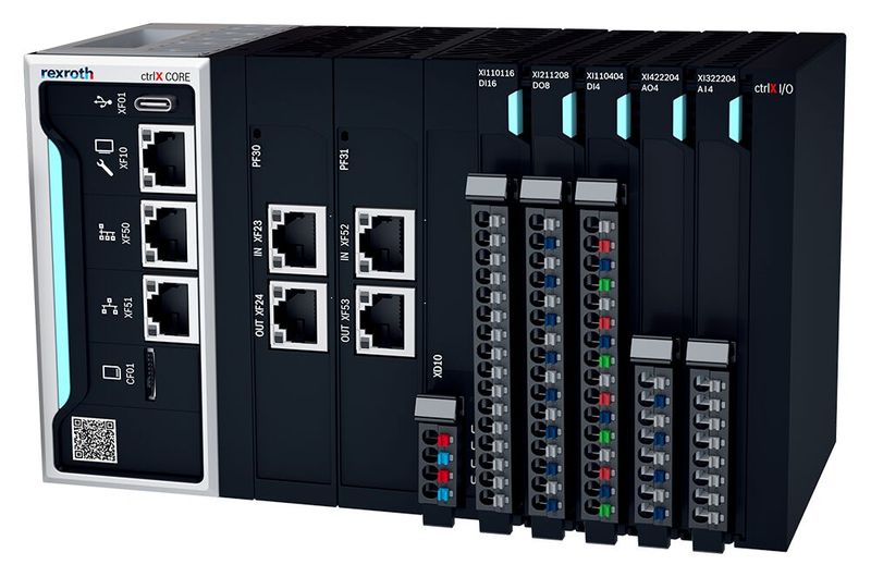 Multifunktionale Steuerungsplattform Ctrlx Core: Multitasking-Eigenschaften von Betriebssystemen und die Leistungsfähigkeit der CPU machen Systeme jetzt multifunktional. 