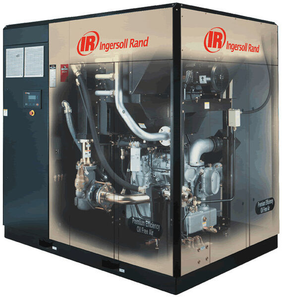 Haug Kompressoren bietet neu auch frequenzgeregelte Nirvana und Sierra Kompressoren bis 300 kW von Ingersoll-Rand an. (Bild: Haug Kompressoren)