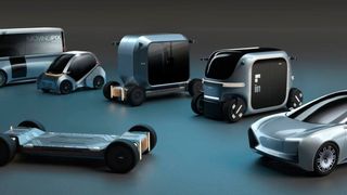 Mit ihrem Skateboard-Chassis-Konzept will das Startup Pix Moving die Mobilität und die gesamte Struktur von Städten neu erfinden. (Bild: Pix Moving)